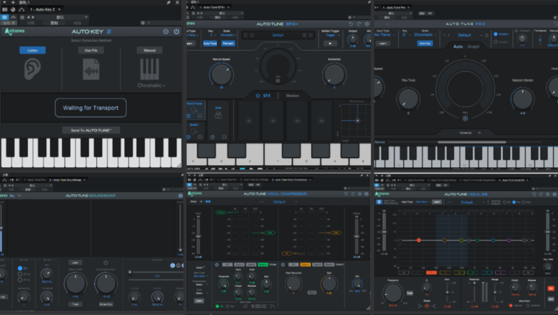 一键安装版插件 Antares Auto-Tune 电音套装 2023.12 CE互联网-资源整合XK音频资源站