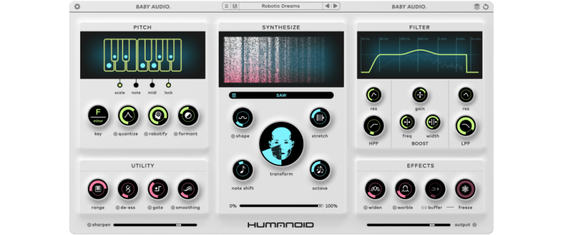 全新变声和音插件 Baby Audio Humanoid v1.0 WIN&MAC互联网-资源整合XK音频资源站