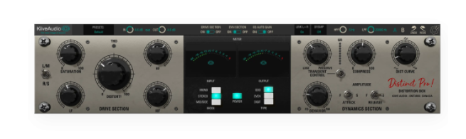 一键安装版插件 Kiive Audio Distinct Pro 饱和器互联网-资源整合XK音频资源站
