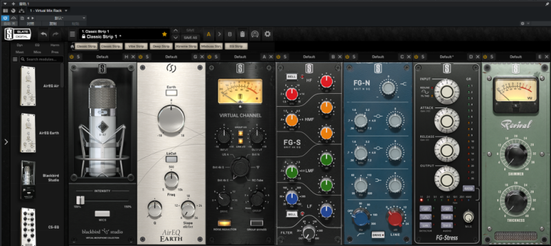 一键安装版插件 Slate Digital Virtual Mix Rack 板岩通道条互联网-资源整合XK音频资源站
