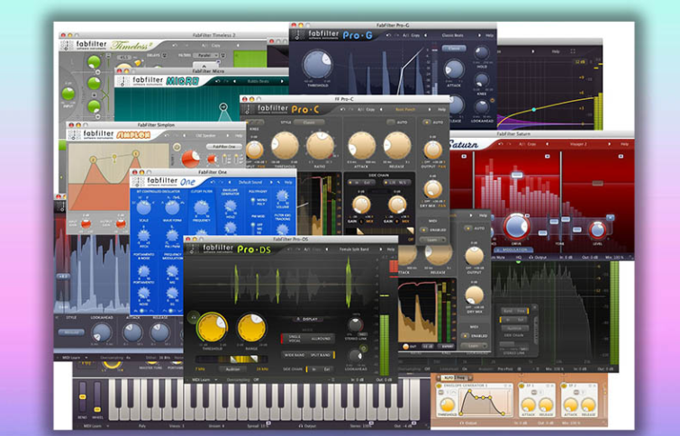 一键安装版插件 FabFilter Total Bundle 肥波套装互联网-资源整合XK音频资源站