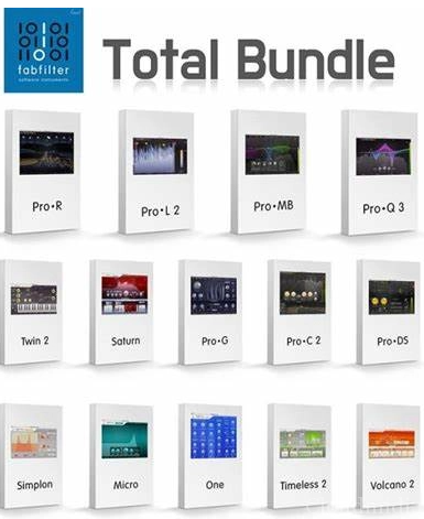 提取插件32位封装专用 FabFilter Total Bundle全家桶最新版互联网-资源整合XK音频资源站