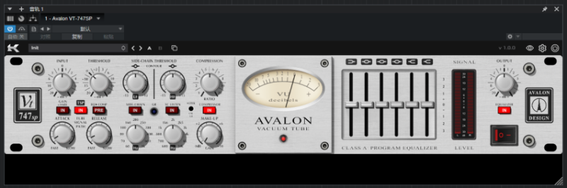 提取插件64位封装专用 Avalon VT-747SP互联网-资源整合XK音频资源站
